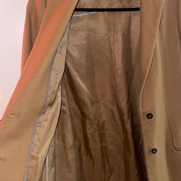 Camel Pea Coat, Zara, size M - Picture 5 of 12